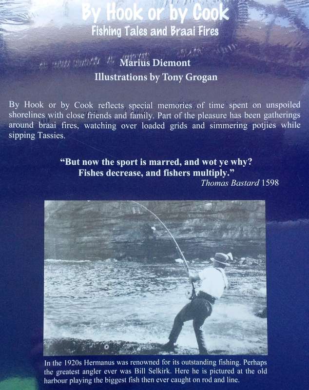 By Hook or by Cook-Marius Diemont-Fishing Tales and Braai Fires- Book brand new-still in plastic