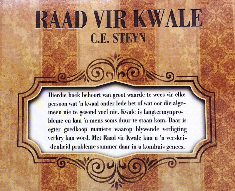 Raad vir Kwale - C E Steyn