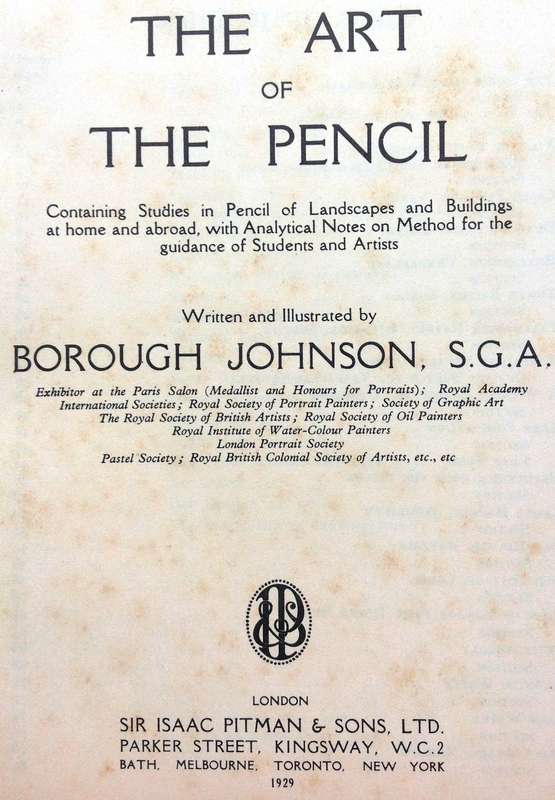 The Art of the Pencil - Borough Johnson - Hardcover