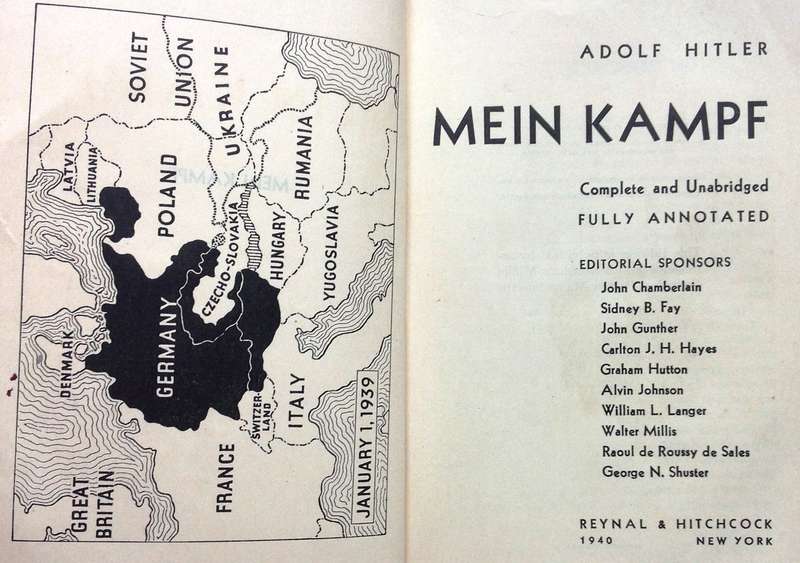 Mein Kampf - Adolf Hitler - Annotated Translation - Hardcover
