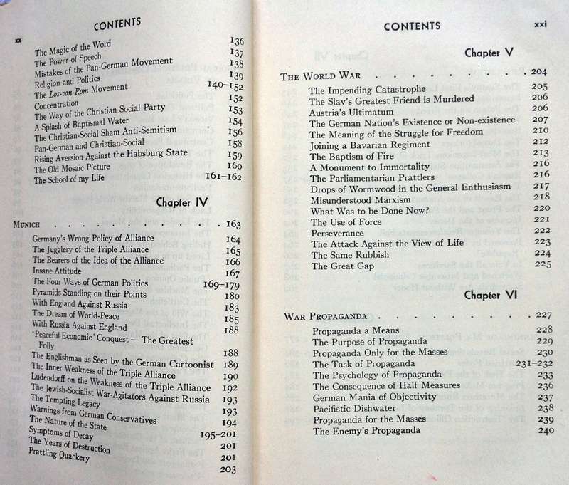 Mein Kampf - Adolf Hitler - Annotated Translation - Hardcover