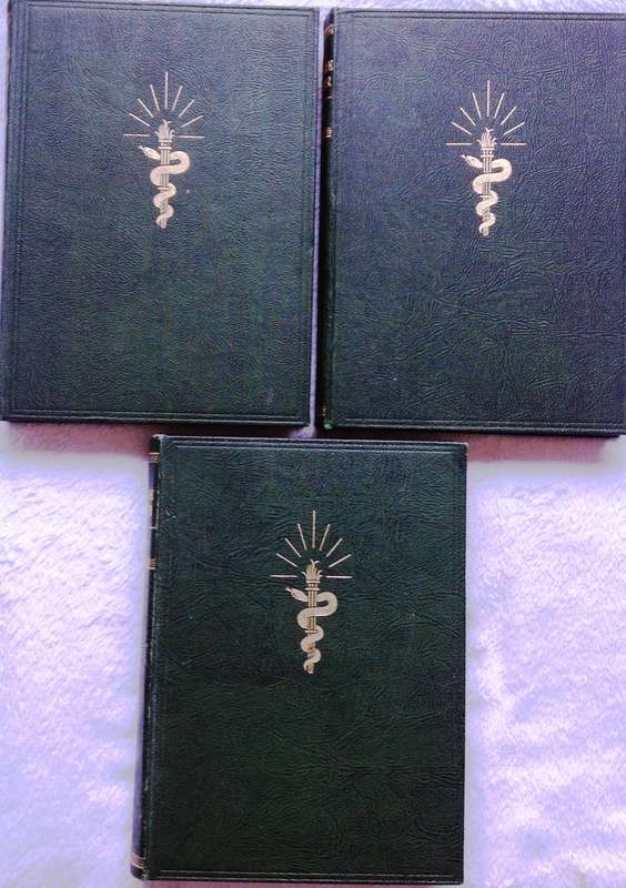 Die Afrikaanse Huisdokter - Volledige Stel van 3 Boeke - Dr H K Wagner - Hardeband