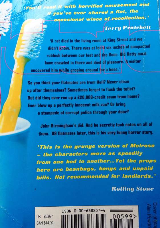 He died with a Felafel in his Hand-J Birmingham-Hilarious True Stories of House-Sharing in Australia
