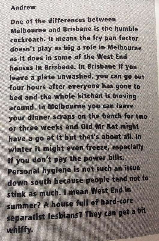 He died with a Felafel in his Hand-J Birmingham-Hilarious True Stories of House-Sharing in Australia