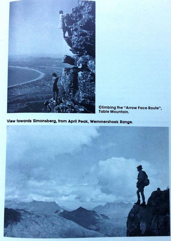 55 - 60 Years of Mountaineering in South Africa - AB (Bert) Berrisford  Signed by Author