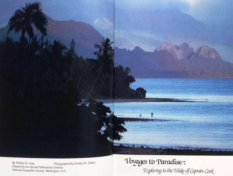 Voyages to Paradise - Exploring in the Wake of Captain Cook - Hardcover