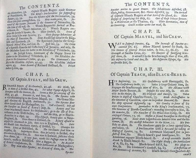 A General History of The Pirates - Captain Charles Johnson