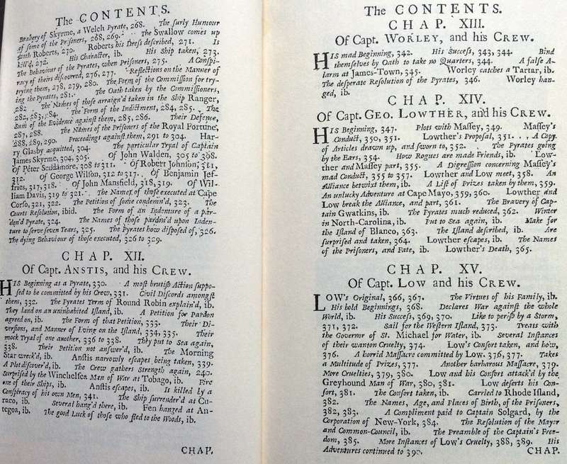 A General History of The Pirates - Captain Charles Johnson