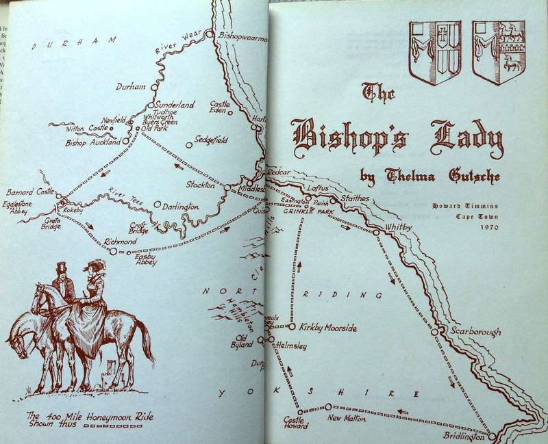 The Bishops Lady - Thelma Gutsche - Hardcover  Signed by Author   De Luxe Limited Edition number 20