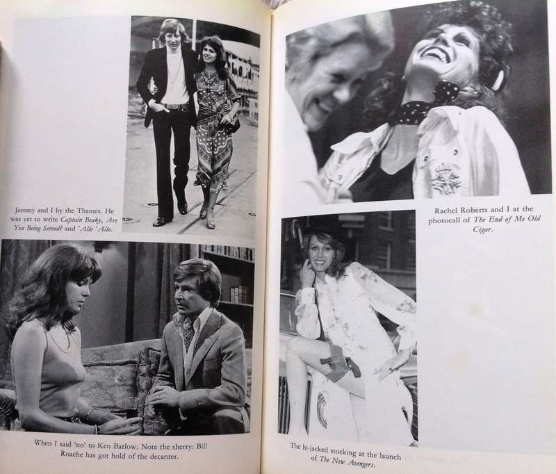 Stare Back and Smile - Joanna Lumley Memoirs - Hardcover    Book signed by Ms Joanna Lumley