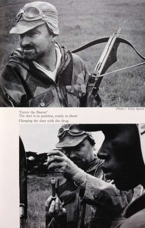 The Arm'd Rhinoceros-Nick Carter-Hardcover  Book signed by Author, Knysna 1973 - "Carter the Darter"