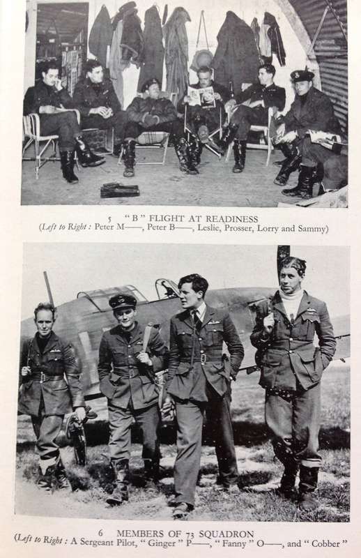 Fighter Pilot-A Personal Record of the Battle of France-P Richey-Hardcover signed by B N Woods SAAF