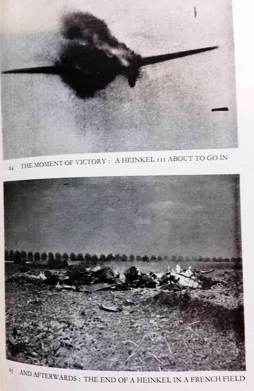 Fighter Pilot-A Personal Record of the Battle of France-P Richey-Hardcover signed by B N Woods SAAF