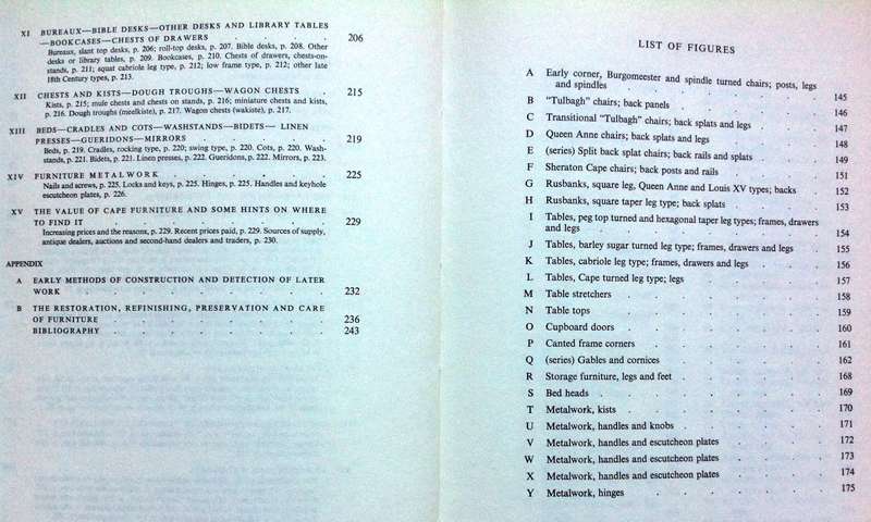 Cape Furniture - M G Atmore - Hardcover