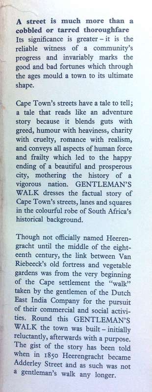 Gentleman's Walk - Hymen W J Picard - Hardcover