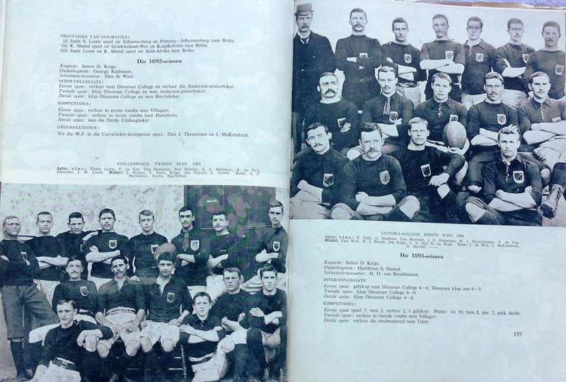 Met Die Maties Op Die Rugbyveld - 1880 tot 1955 - Hardeband