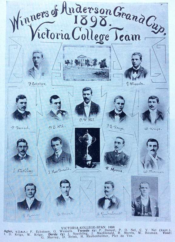 Met Die Maties Op Die Rugbyveld - 1880 tot 1955 - Hardeband