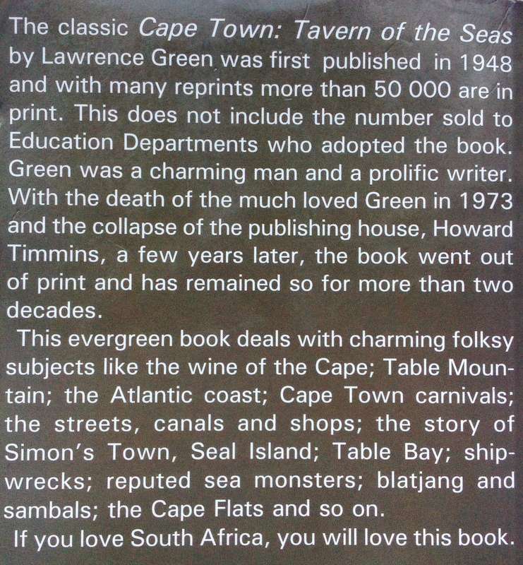 Cape Town Tavern of the Seas - Lawrence G Green