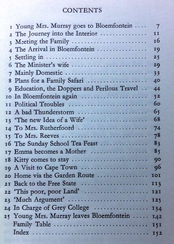 Young Mrs Murray goes to Bloemfontein 1856 - 1860 - Joyce Murray - Hardcover   Book signed by Author