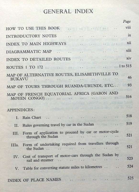 Trans African Highways - Automobile Association of South Africa - Hardcover