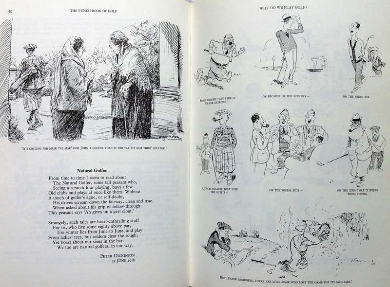 The Punch Book of Golf      Compiled by Susan Jeffreys      Foreword by Peter Alliss