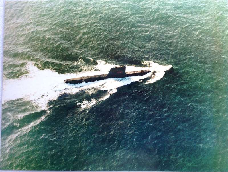 Eight laminated prints of Daphne Class Submarine SAS Johanna van der Merwe (S99)