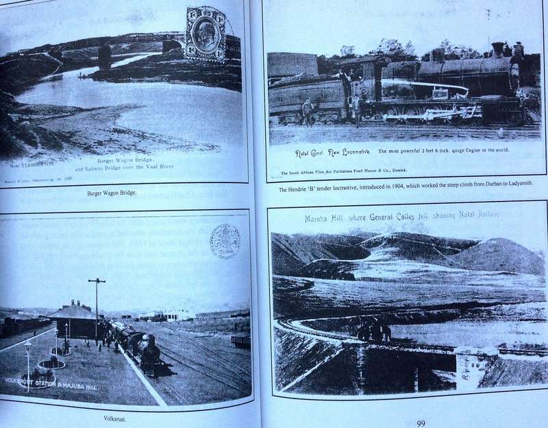 Historical Railway Postcard Journeys in Southern Africa - David Rhind and Michael Walker - Signed