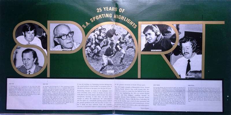 25 Years of SA Sporting Highlights 1950 - 1975 - Double Set Long Playing Records