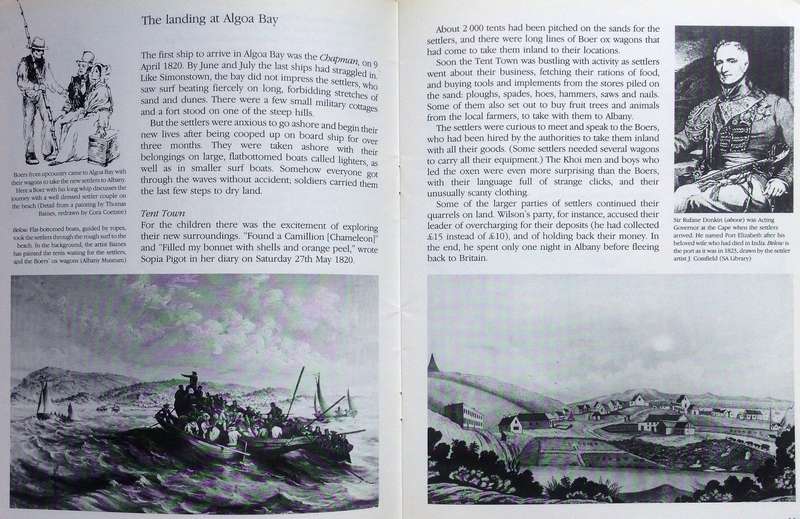 The British Settlers of 1820 - Lynne Bryer