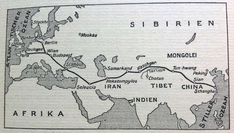 The Silk Road - Sven Hedin - Hardcover