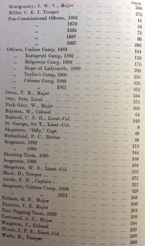 The Natal Carbineers 1855 - 1911 - Edited by the Rev John Stalker M.A. - Hardcover