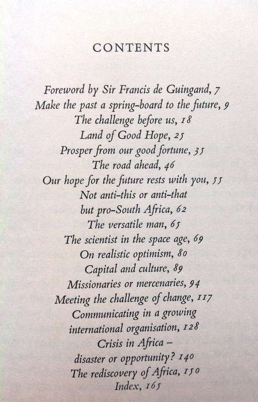 Progress through Partnership - Anton Rupert - Hardcover - Signed