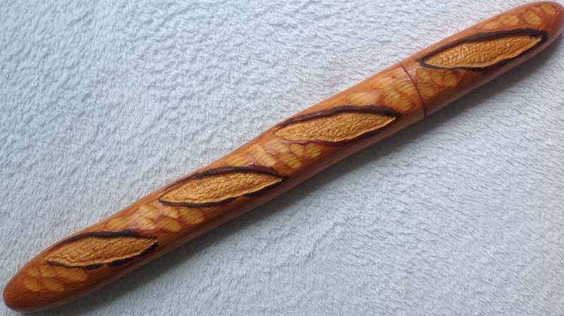 Vintage Wooden Cuzin Baguette Bread Knife - French Farmhouse Kitchen  Made In france - Cuzin Inox
