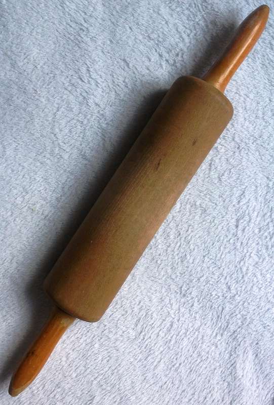 Vintage hardwood rolling pin