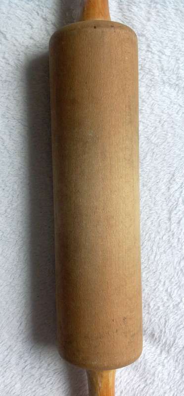 Vintage hardwood rolling pin