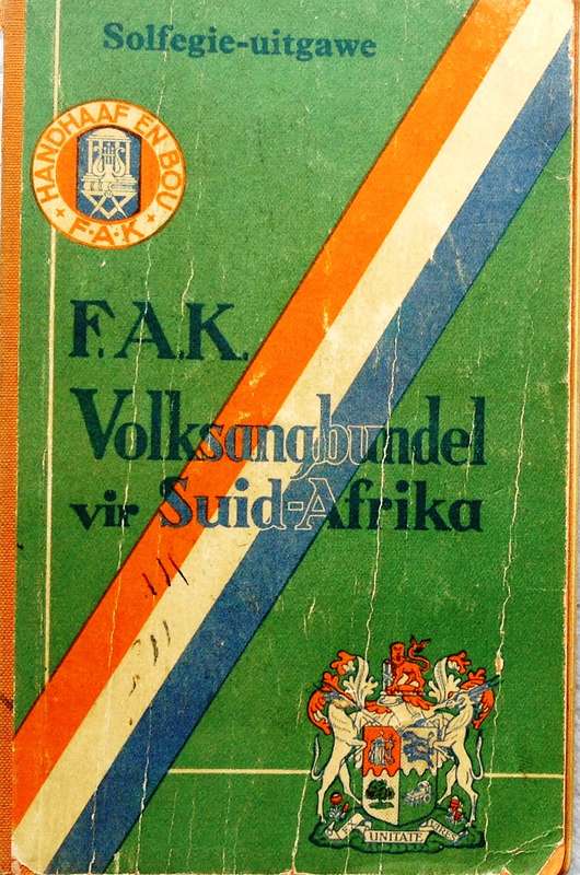 FAK Volksangbundel vir Suid-Afrika - Gutsche, Du P Erlank, Eyssen