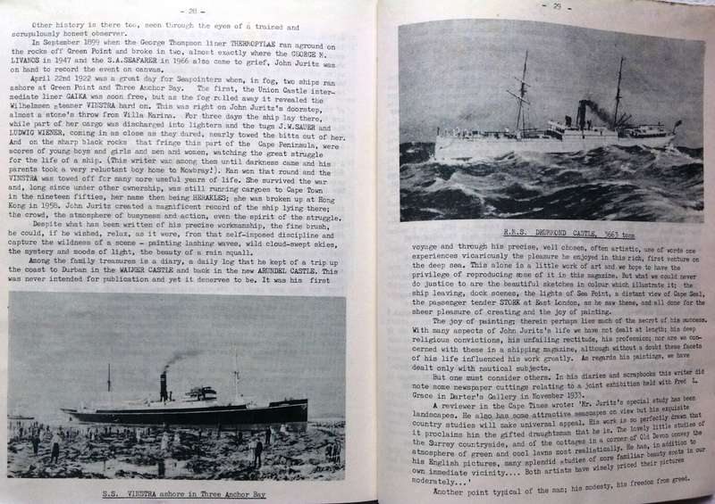 Flotsam & Jetsam - The World Ship Society - Cape Town Branch Magazine