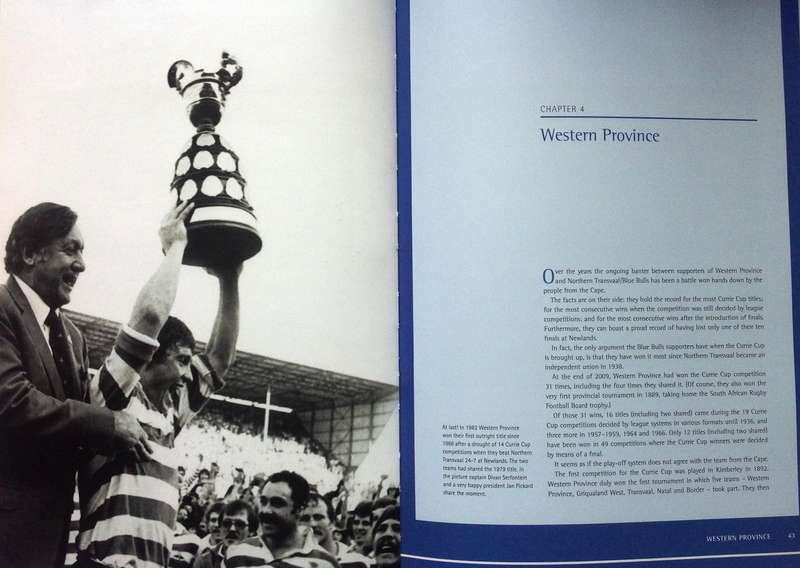 Great Moments in Currie Cup History - Wim van der Berg - Hardcover