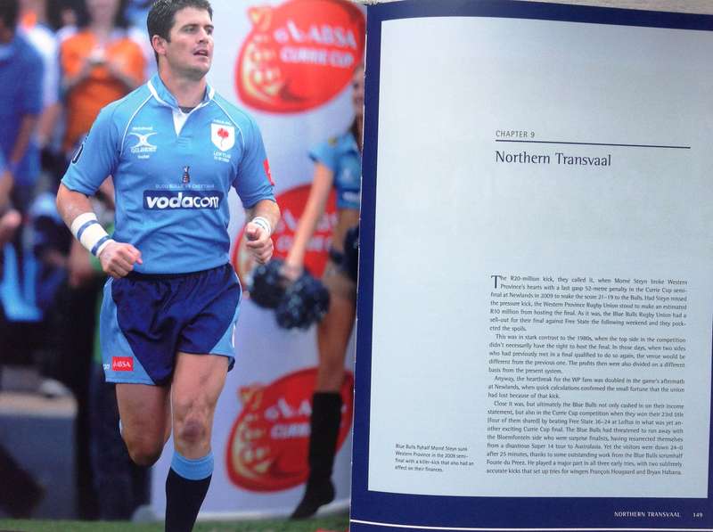 Great Moments in Currie Cup History - Wim van der Berg - Hardcover