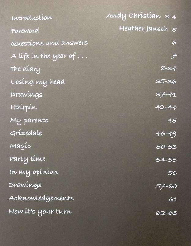 Heather Jansch's Diary - a year in the life of...Hardcover  Edited by Andy Christian