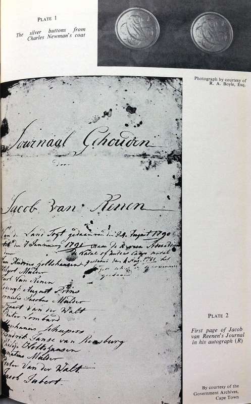 Jacob van Reenen and the "Grosvenor" Expedition of 1790 to 1791 - Hardcover  By Percival R Kirby
