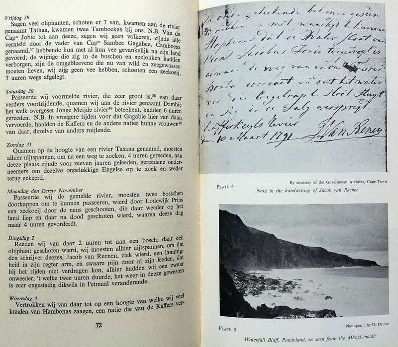 Jacob van Reenen and the "Grosvenor" Expedition of 1790 to 1791 - Hardcover  By Percival R Kirby