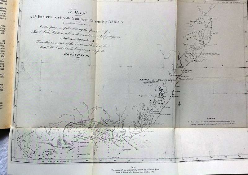 Jacob van Reenen and the "Grosvenor" Expedition of 1790 to 1791 - Hardcover  By Percival R Kirby