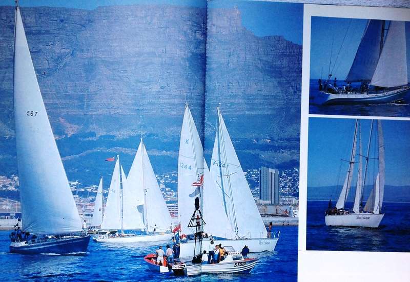 To Beat the Clipper Ships-The story of the Nedlloyd Spice Race-Barry Pickthall-Book signed