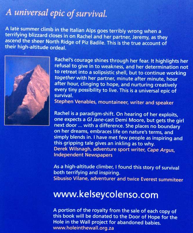 In a High and Desperate Place - Rachel Kelsey Colenso - Book signed by Author