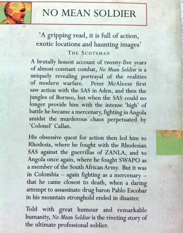 No Mean Soldier - Peter McAleese