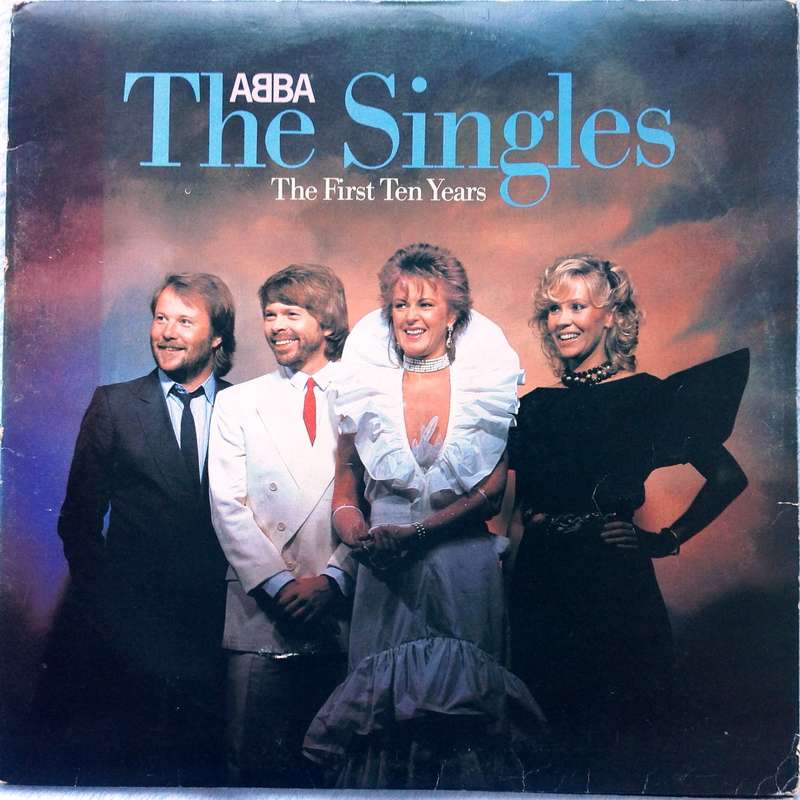 ABBA - The Singles - The First Ten Years  Double Long Playing Record album - GBLD(X)517