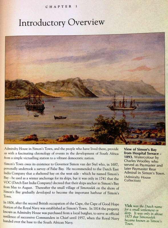 Admiralty House Simon's Town - Boet Dommisse - Hardcover  Book signed by Author