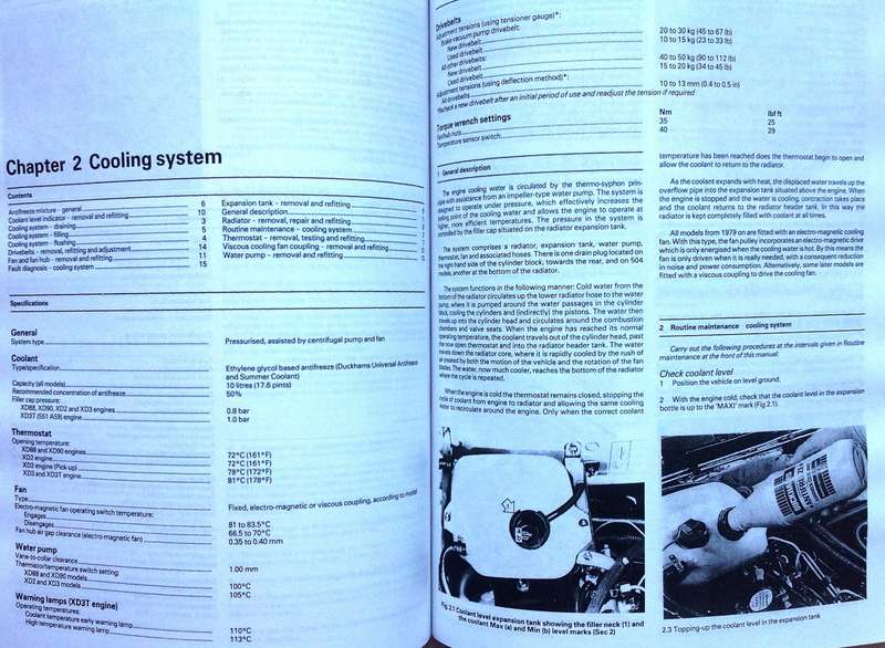 Haynes Peugeot 504 and 505 Diesel Engine 1974 - 1990-Owners Workshop Manual-Haynes Book No 1607