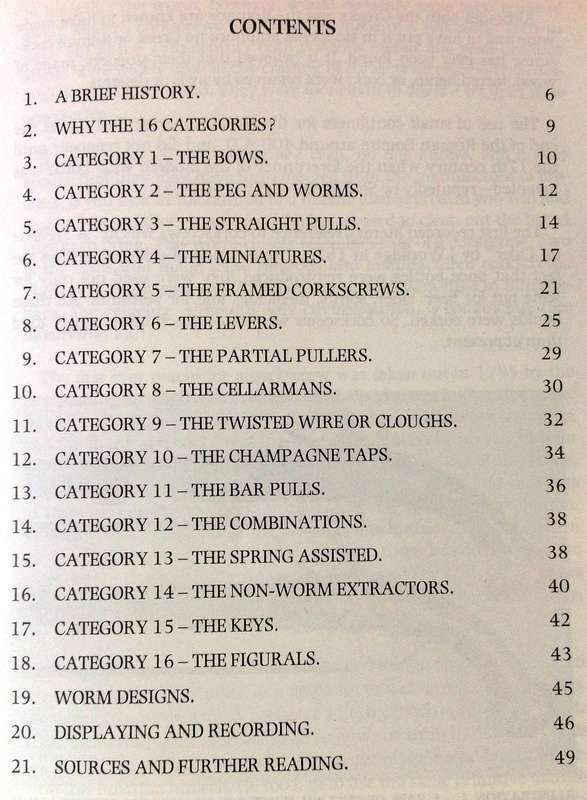 A Guide to Corkscrew Collecting - Peter Coldicott AND a beautiful natural wooden handle corkscrew